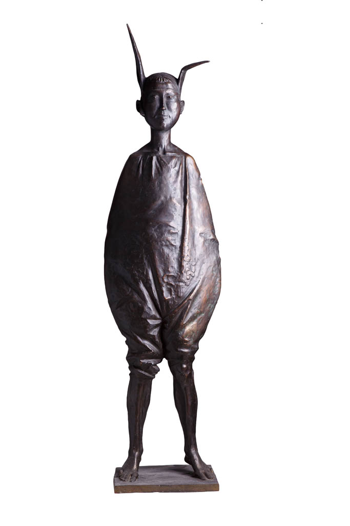 Maskaraboz, bronze, 85x23x7 cm, 2009