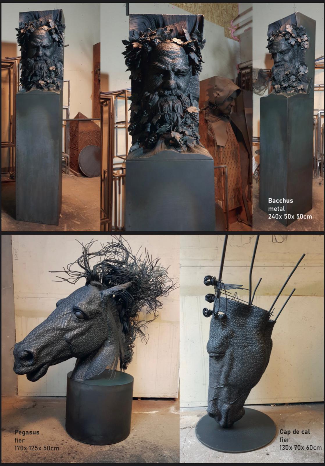 Darius Hulea, sculpture en métal, œuvre originale 4